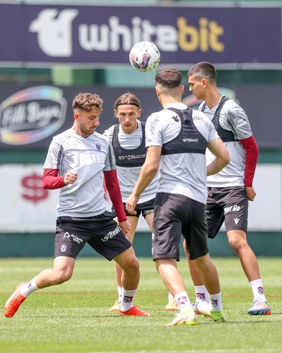 Trabzonspor, Bjelica ile ara vermedi! Alanyaspor maçı hazırlıkları başladı 6